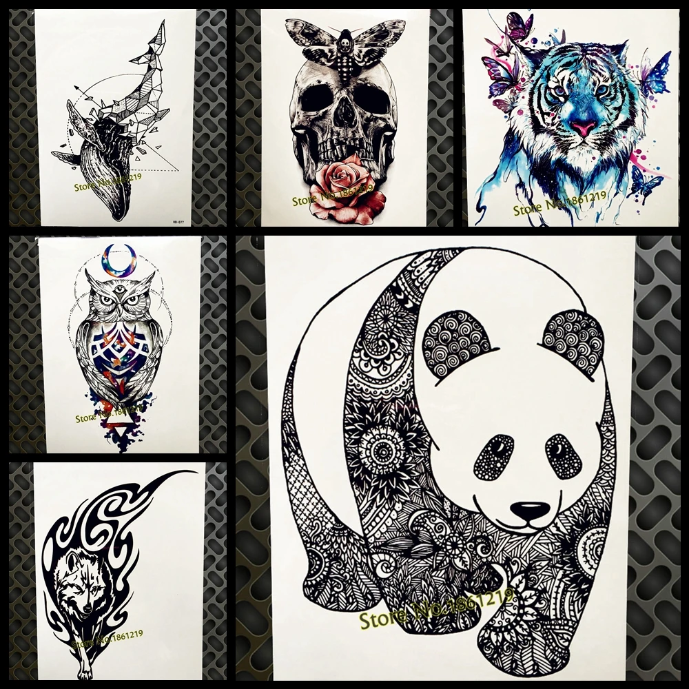 Panda Tattoo Design – Irfan Ali Tattooz