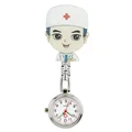 Lovely cartoon women men ladies nurse watches unisex doctor medical FOB pocket watches clip hang quartz watches hospital watches preview-5