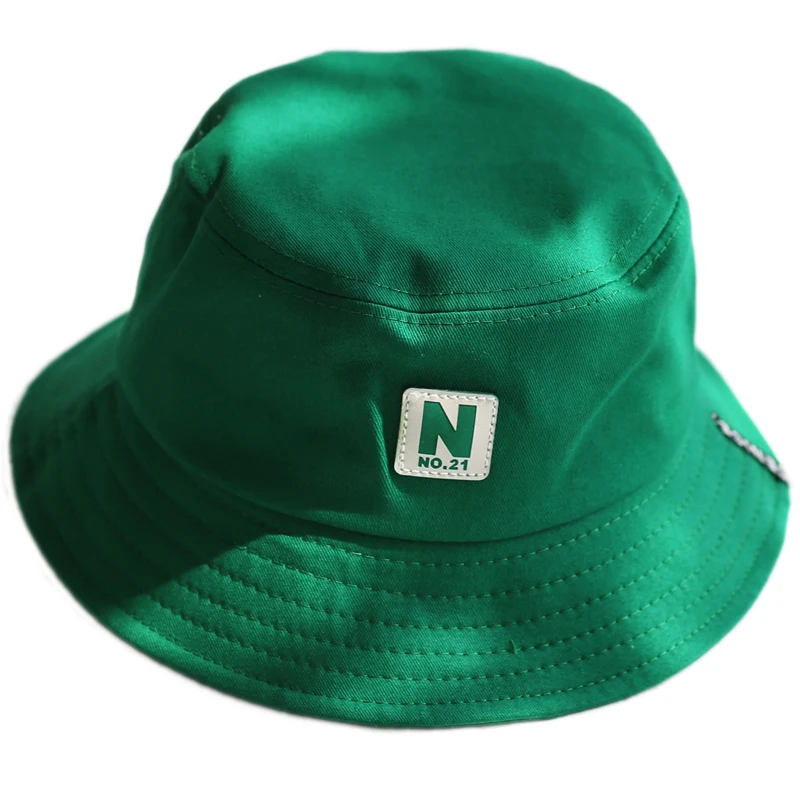 green fisherman hat