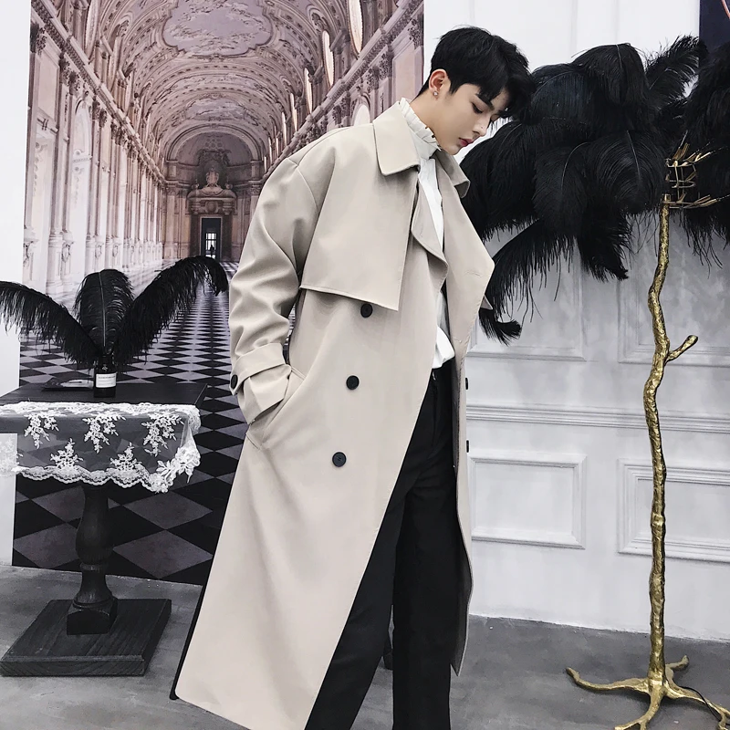 korean trench coat men