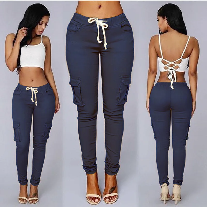 Elastic Sexy Skinny Pencil Jeans 