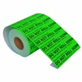 EHDIS 100pcs 125*25mm Adhesive Tape Rope for Packing Warning Car Wrapping DO NOT ROLL DOWN Window Stickers Carbon Tint Film Tool preview-3