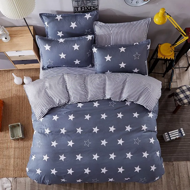 white star duvet cover