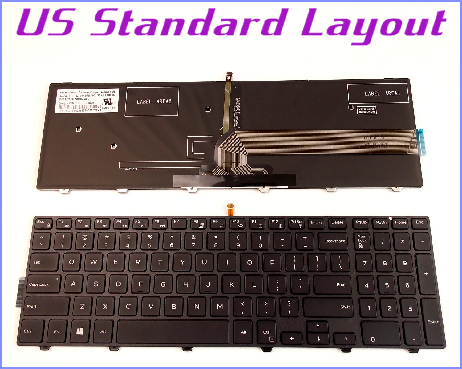 keyboard inspiron 15