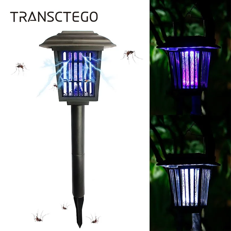 solar garden light bug zapper