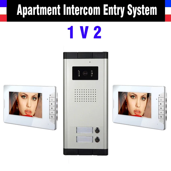 Αγορά Ενδοεπικοινωνία Units Apartment Intercom System Inch Screen  Video Intercom Doorbell Door Phone Video Door Camera kits