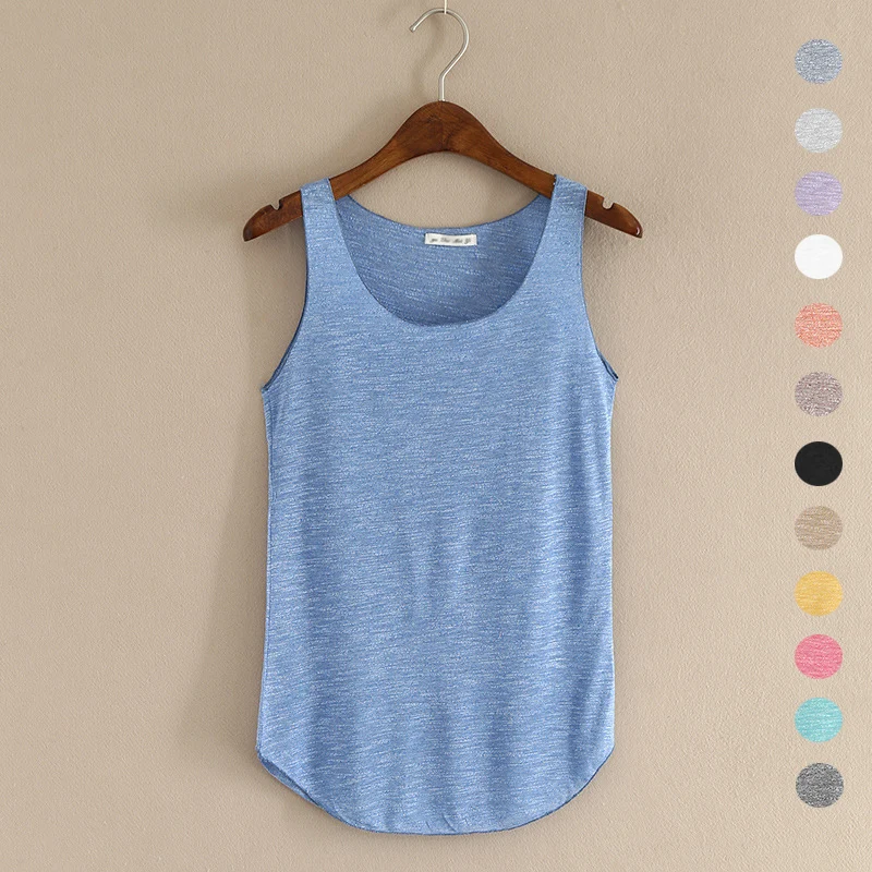 HOT summer Fitness Tank Top New T Shirt Plus Size Loose Model Women T-shirt Cotton O-neck Slim Tops Fashion Woman Clothes-animated-img