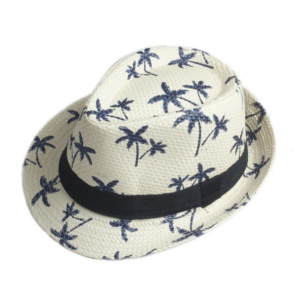 10 Color Children Summer straw Sun hat 