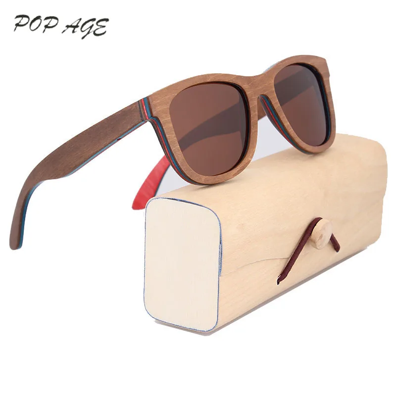 brown retro sunglasses