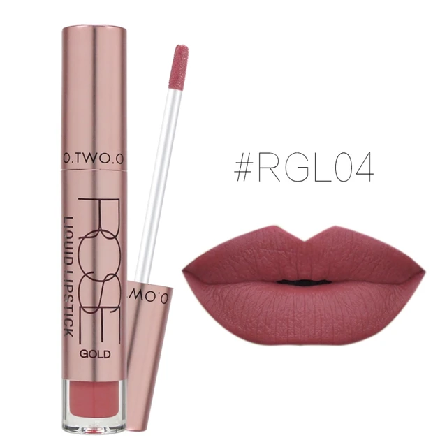 rose gold matte lipstick