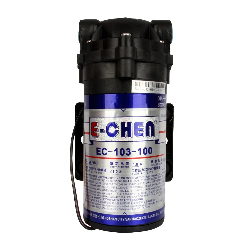 100GPD Pure water pump booster pump RO 