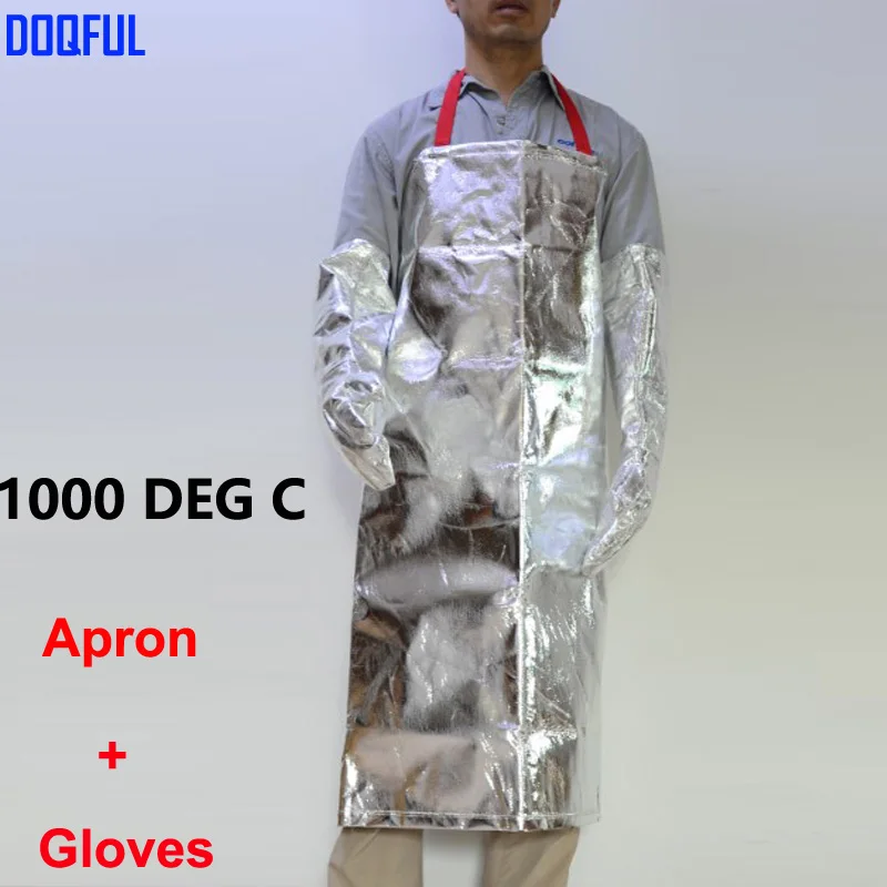 aluminized gloves high temperature