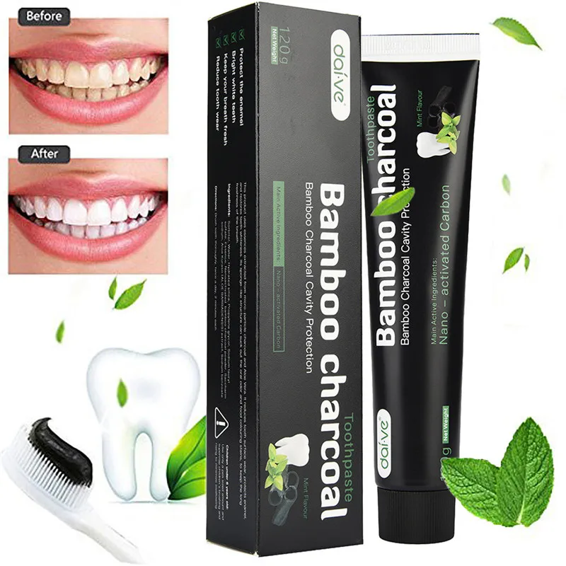 natural black toothpaste