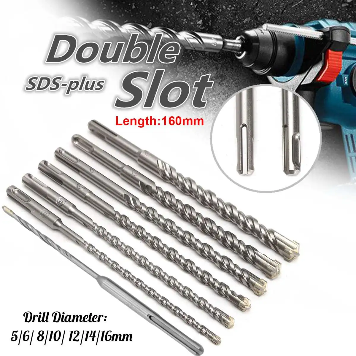 16mm Metal Hss Drill Set 