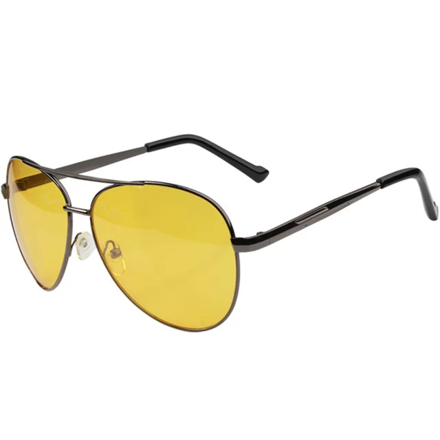 mens yellow aviators