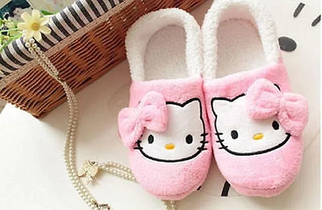 hello kitty bedroom shoes