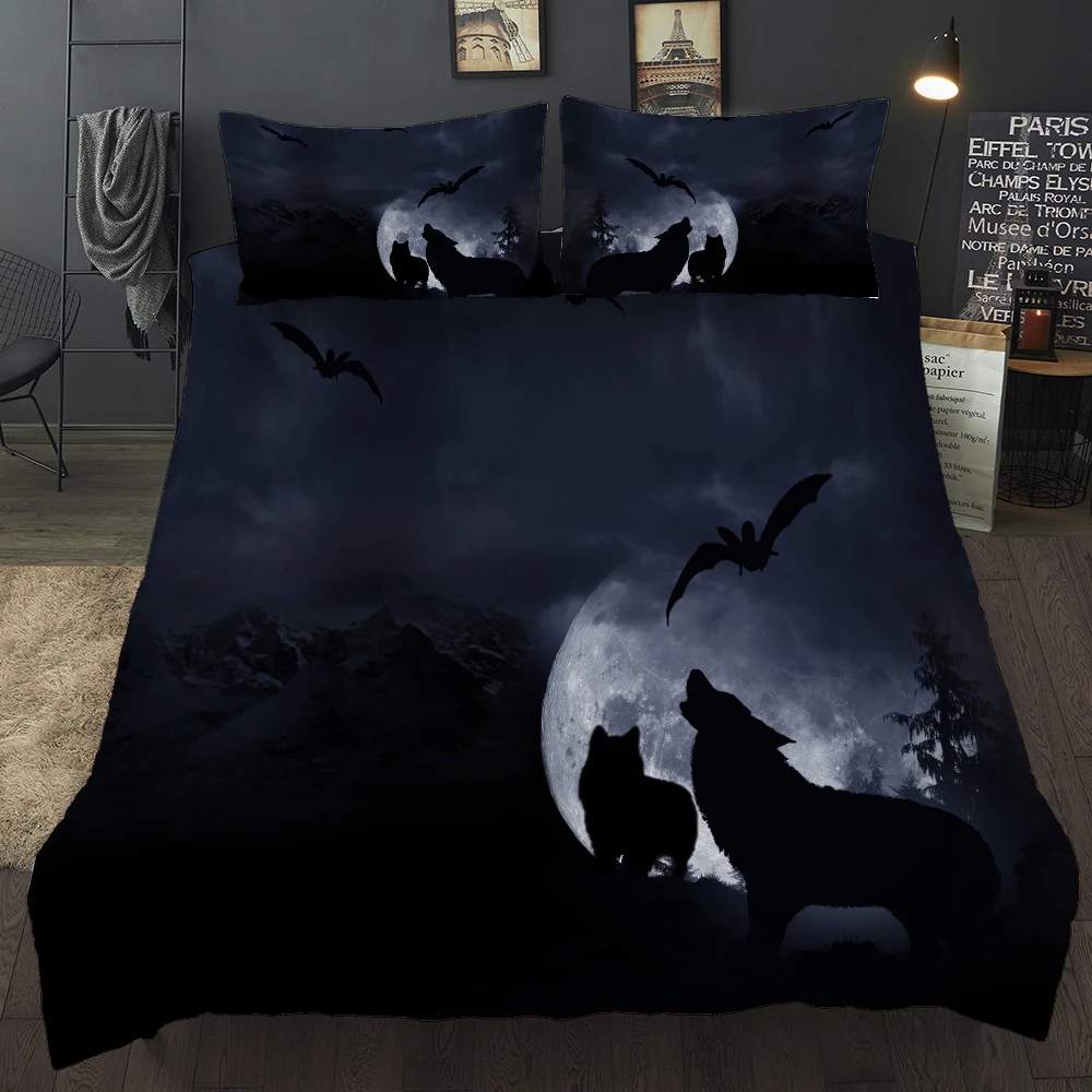 black duvet single