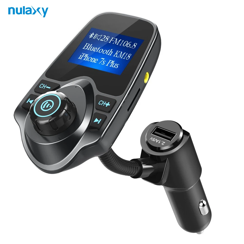 nulaxy km18 bluetooth fm transmitter