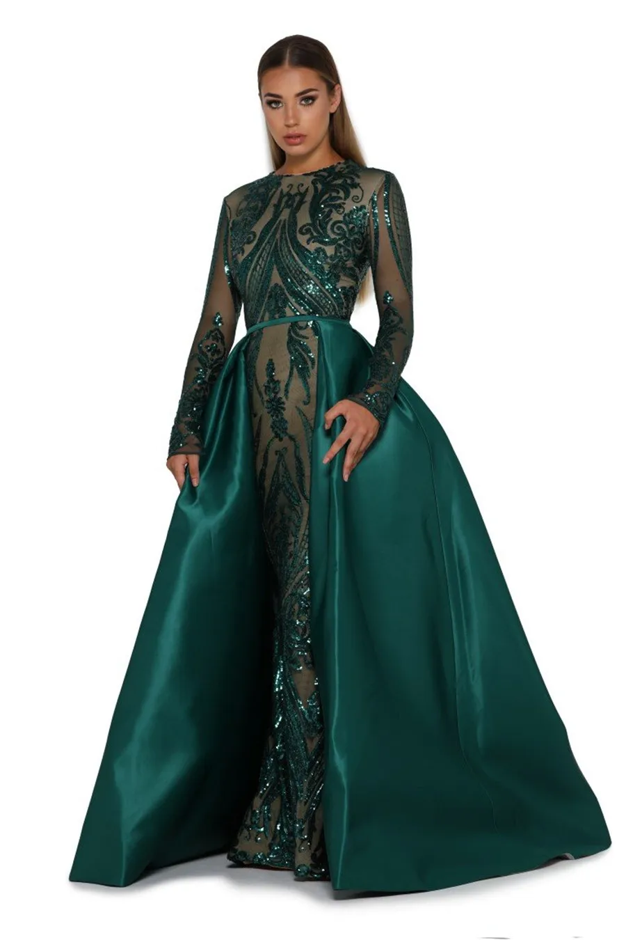 Emerald Green Prom Dress Style 1705 
