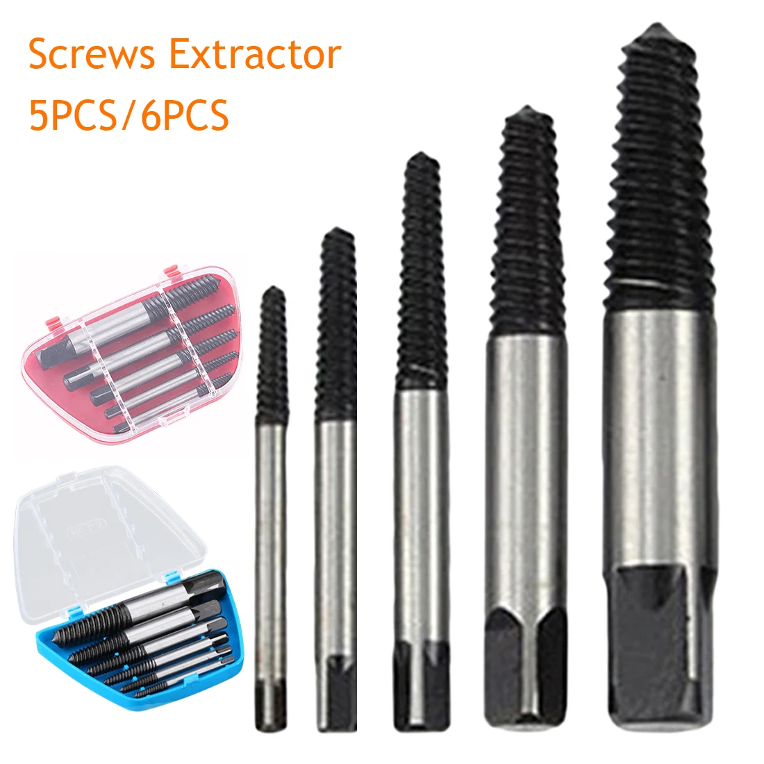 Drill Bit 5pcs/6pcs Screw Extractor 