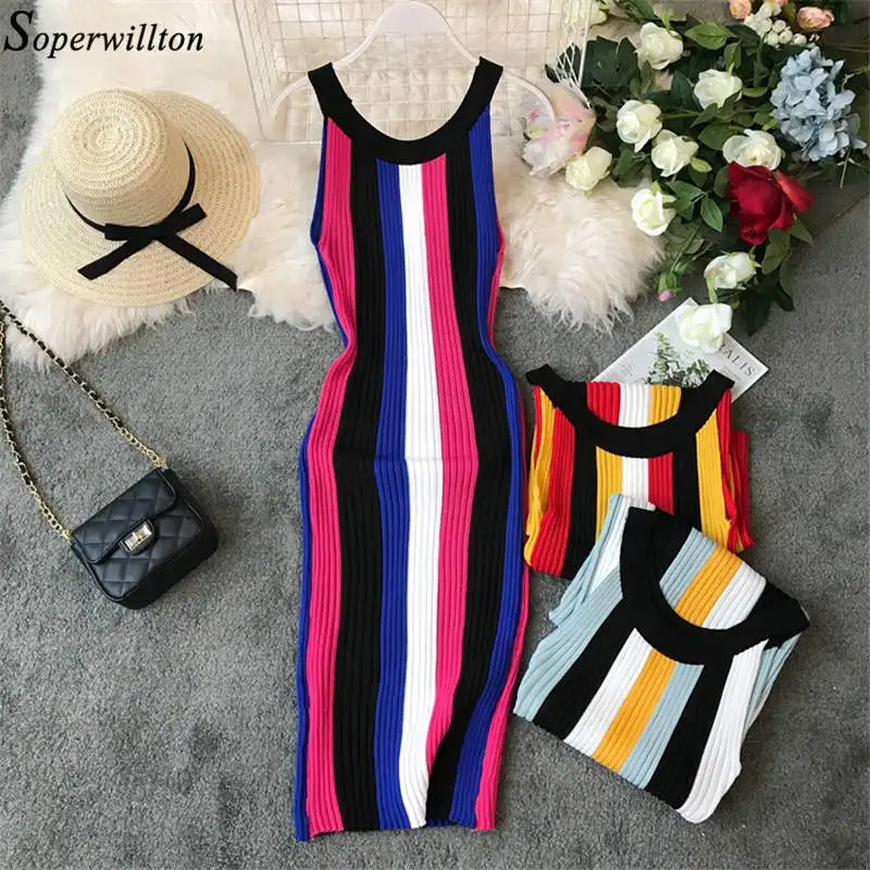 Αγορά Φορέματα  2022 Dresses Women Summer Sleeveless Sexy Pencil