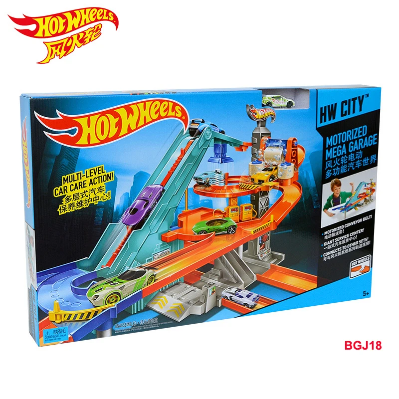 hot wheels car garage with elevator