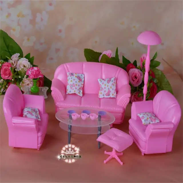 barbie furniture deluxe gift set