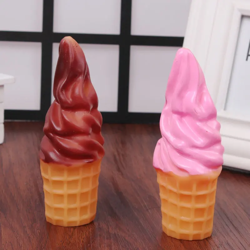 rubber ice cream cone dog toy