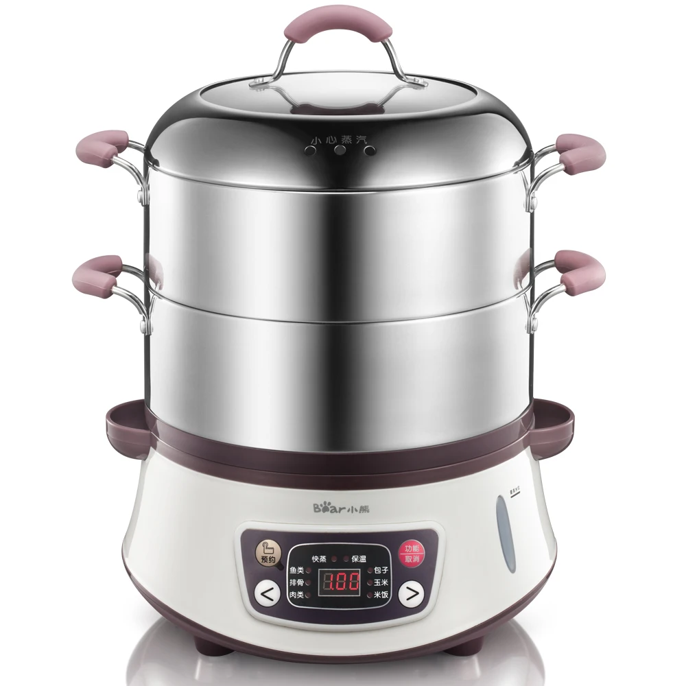 large electric vegetable steamer