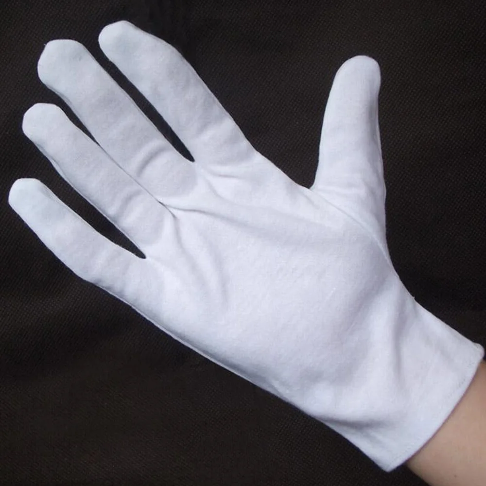 cotton cleaning gloves