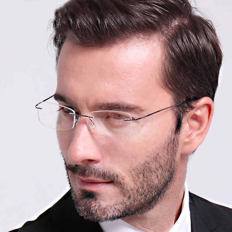 rimless flexible glasses