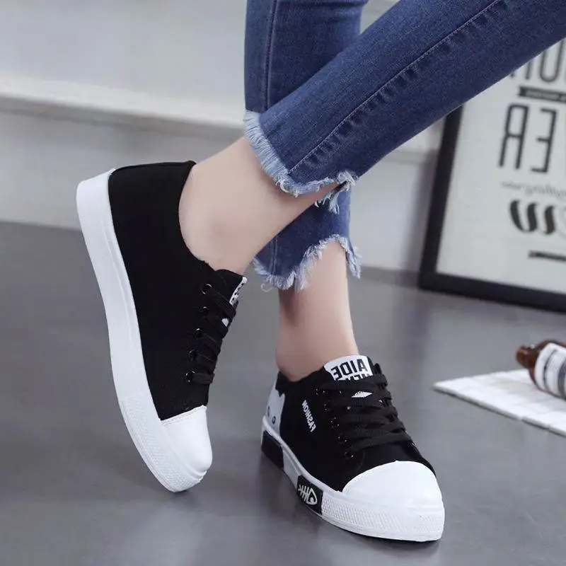 Casual Women Shoes Women Flats Canvas 
