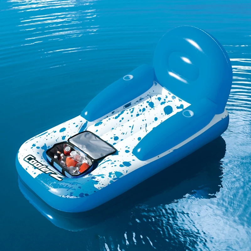 in pool floating lounge chairs