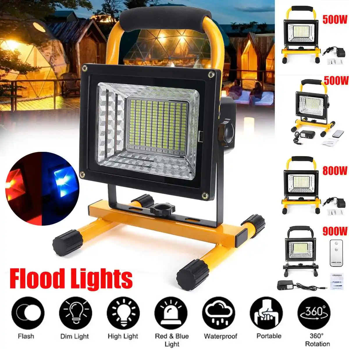 led portable floodlight