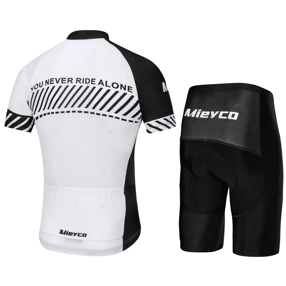 white cycling shorts set