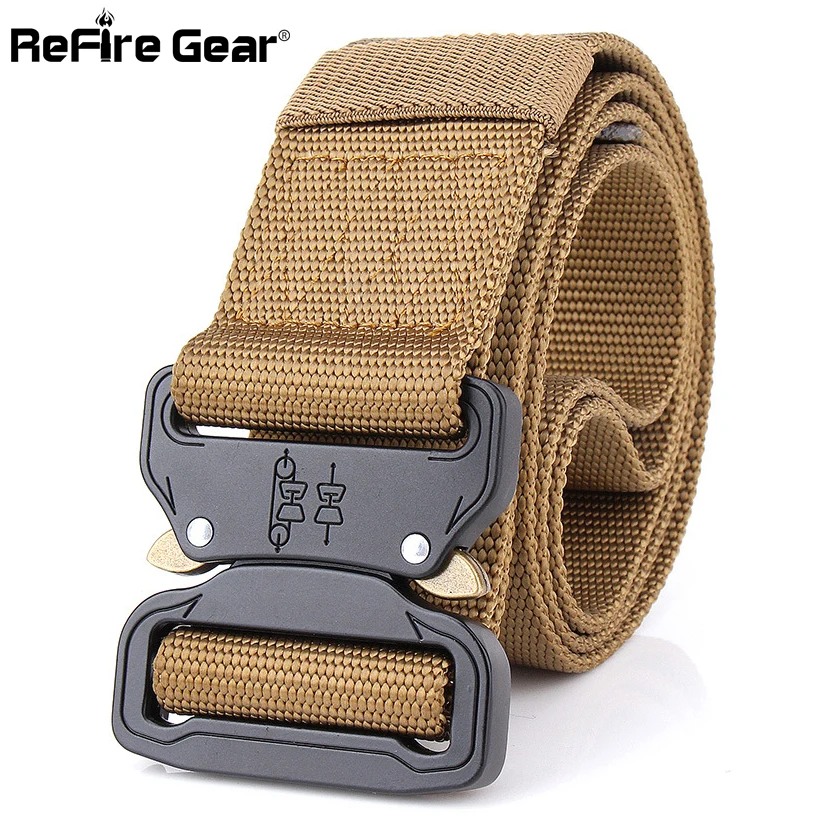 nylon duty belt with metal buckle