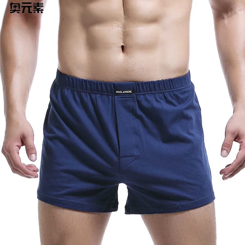 Brand Sexy Man Underwear Boxer Shorts Mens Trunks L XL XXL 3XL Male Cotton Slacks High Quality Home Sleepwear Underpants-animated-img