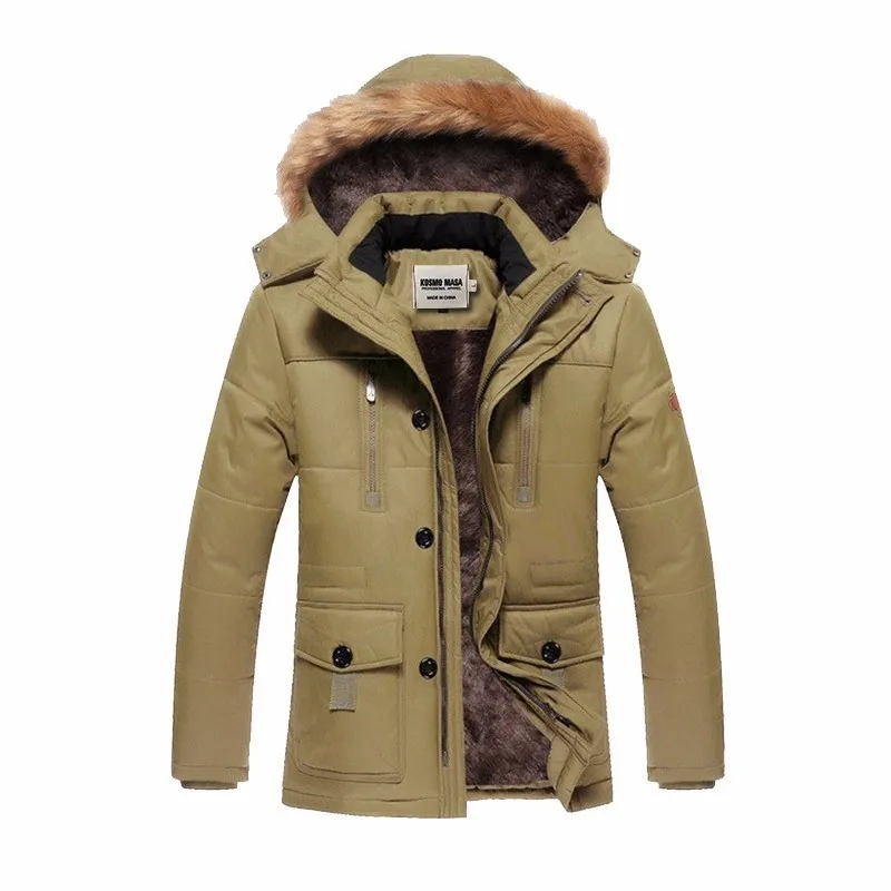 mens thick jacket with hood
