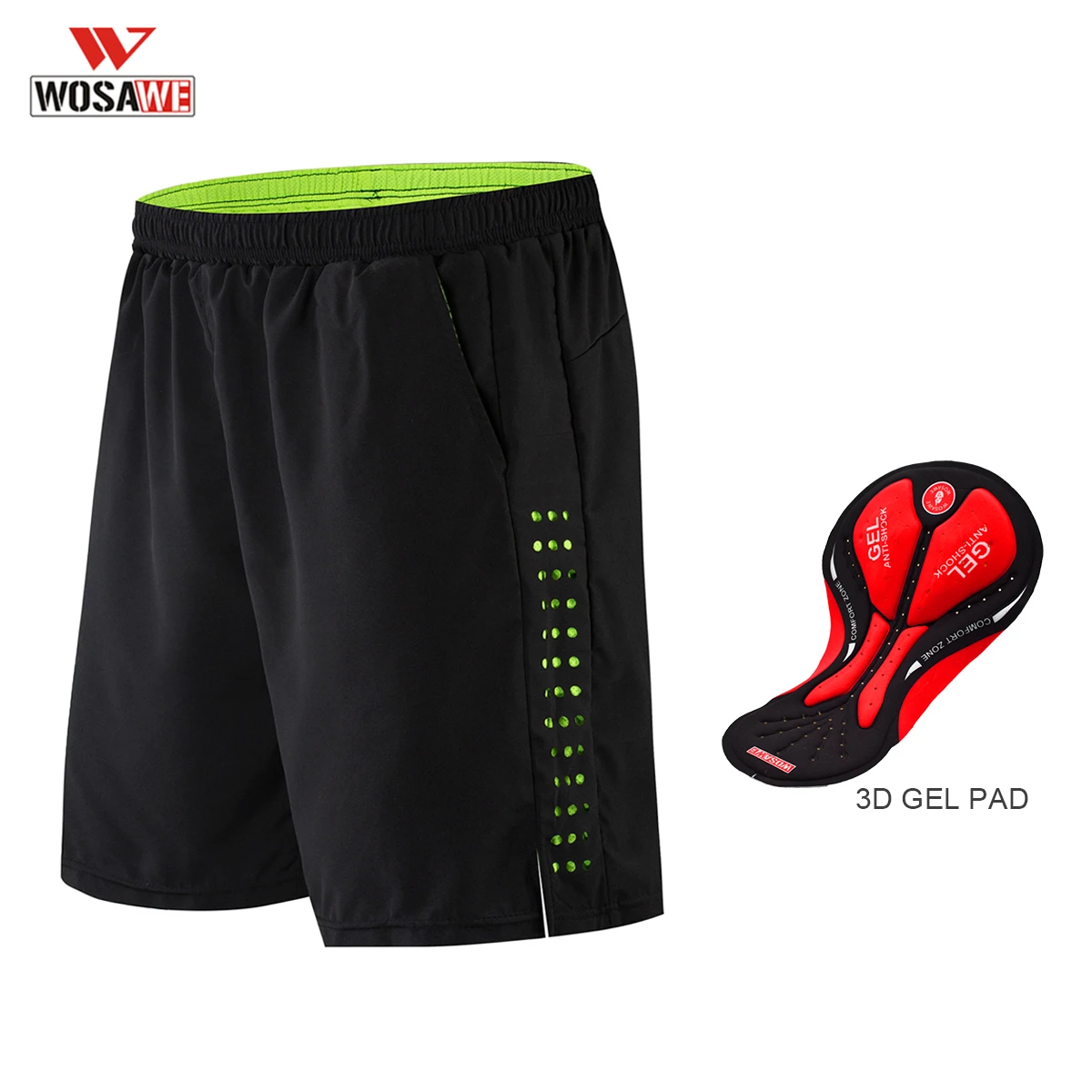 WOSAWE DH Shorts Pants Spodenki Bermuda 