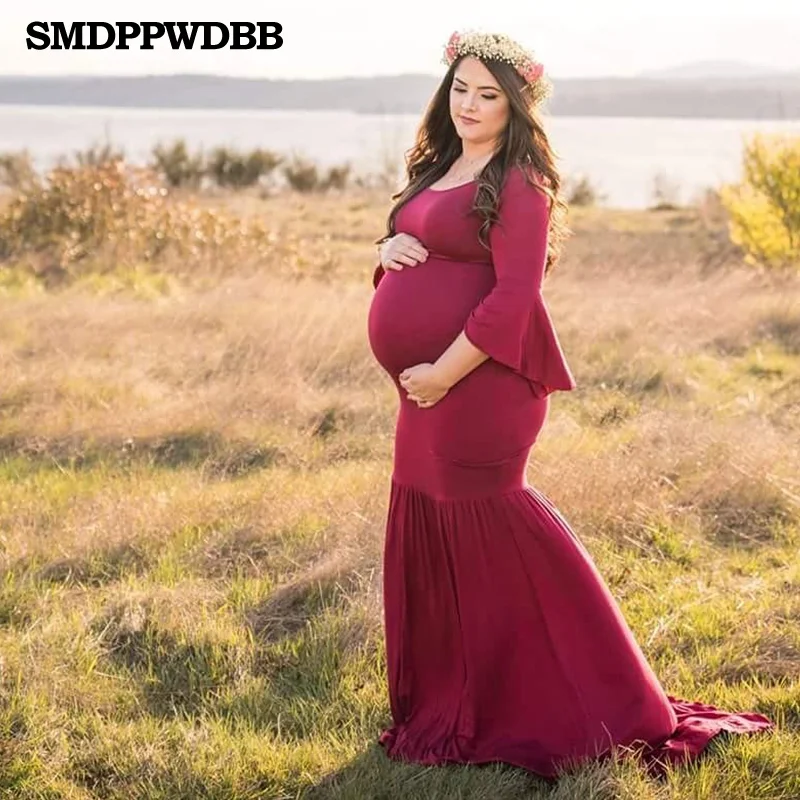 SMDPPWDBB Maternity Dresses Maternity 