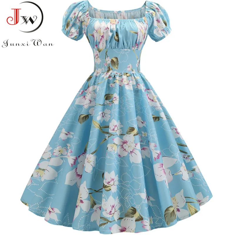 Women Vintage Floral Printed Summer 