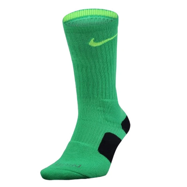 nike elite basketball socks green