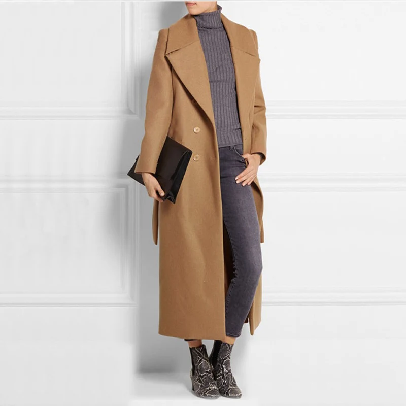 warm long womens coat