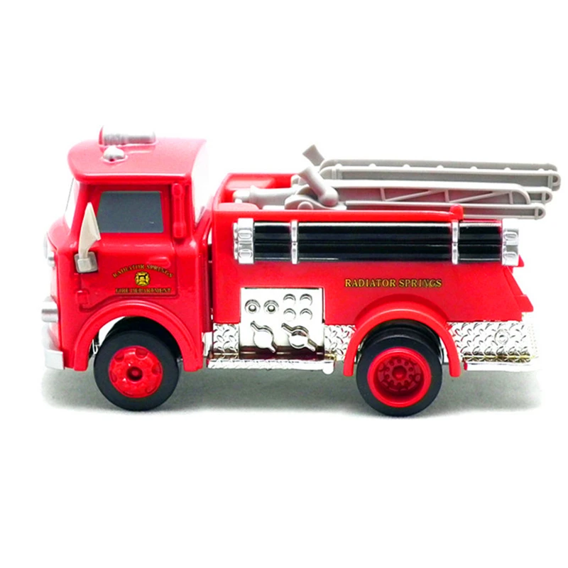 Αγορά Diecasts | Disney Pixar Cars Red Firetruck Rescue Car Model 1:55 Fire  Engine Metal Diecast Car Cartoon Movie Birthday Gift For Children