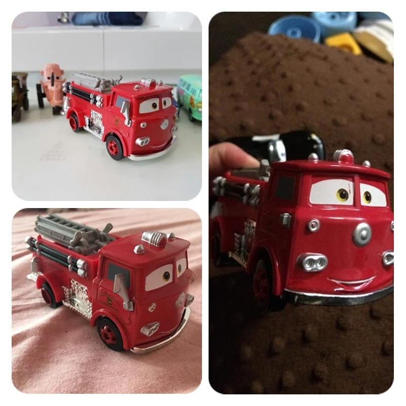 disney cars red diecast