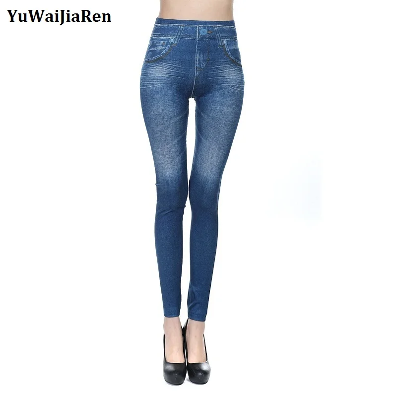 YuWaiJiaRen Leggings Jeans 