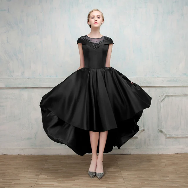 CEEWHY High-Low Evening Dresses Beaded 