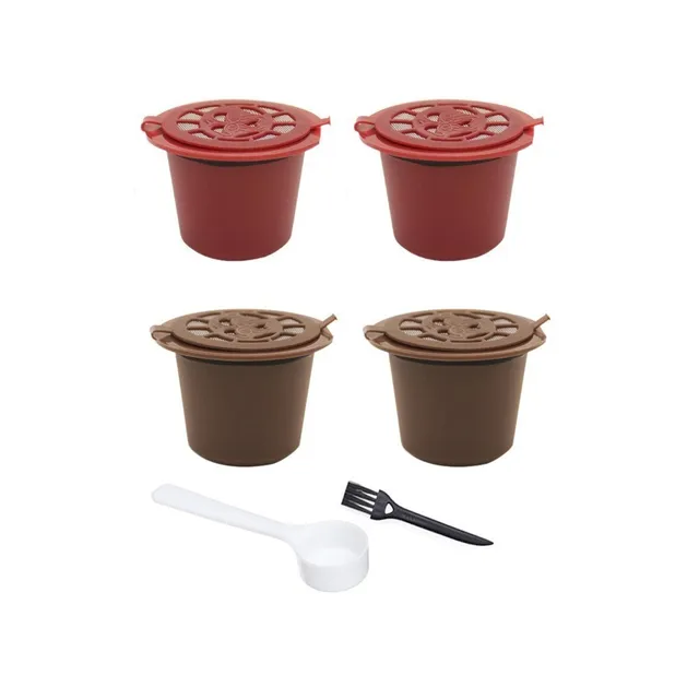 4PCS Nespresso Refillable Reusable 