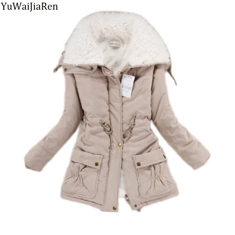 YuWaiJiaRen Winter Jacket Women Fashion 