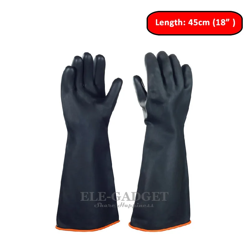 chemical resistant reusable gloves